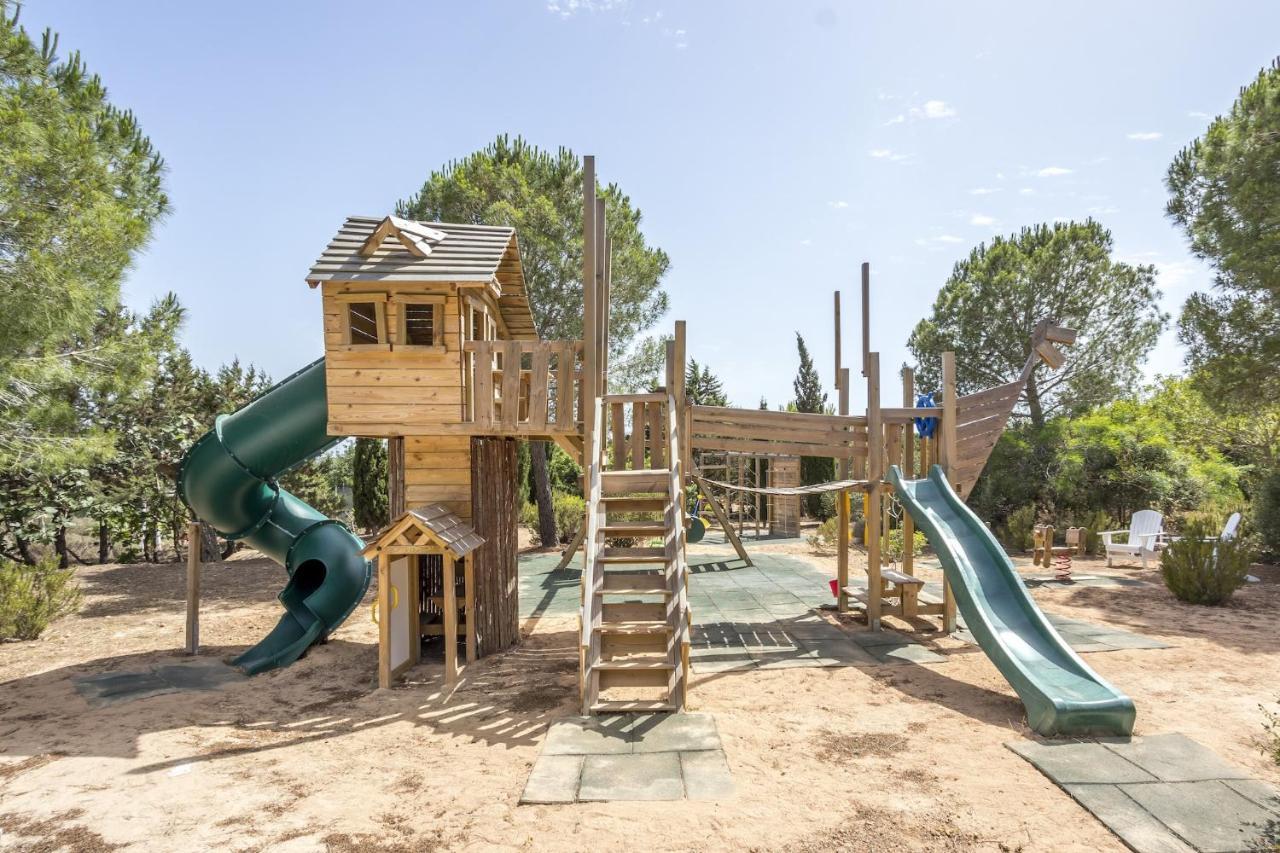 Staggering Ibiza Felipe 6 Bedrooms Private Gym Childrens Play Area Sant Josep Pousada